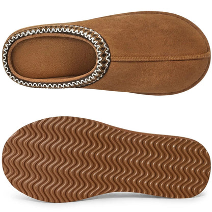 Unisex Faux Suede Slippers