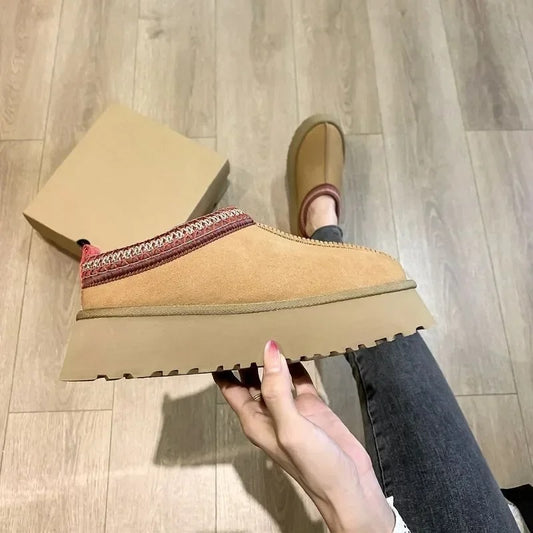 Women’s Platform Shearling Mule Clogs