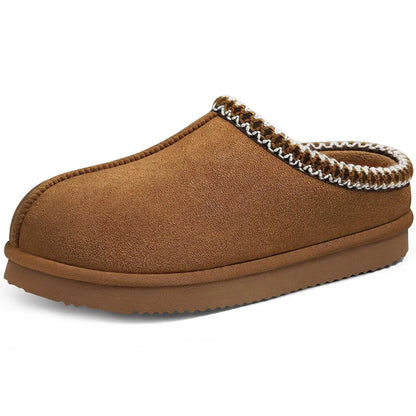 Unisex Faux Suede Slippers